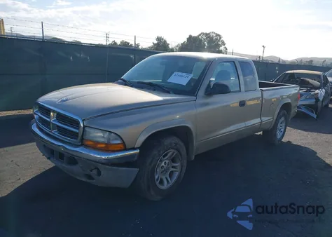 2003 Dodge Dakota Slt из США, поврежденный, VIN 1D7GL42N23S302653
